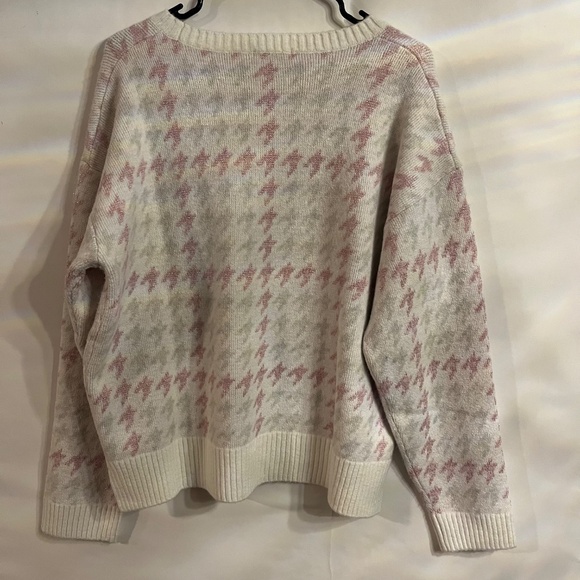 525 Women's Super Soft Crewneck Pullover Chalk Combo Sweater  XL New with Tags - Picture 11 of 12